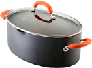 Rachael Ray 8-qt. Hard Anodized Oval Stockpot 