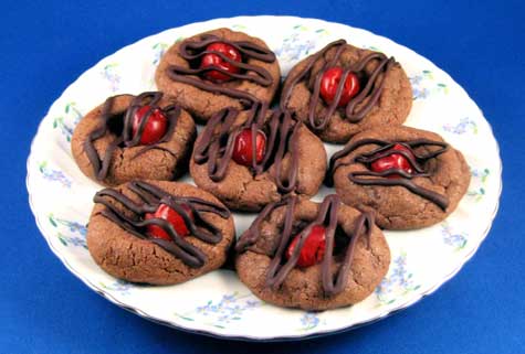 Cherry Cordial Cookies