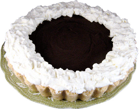 Dark Chocolate Irish Cream Tart