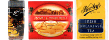 Gold Roast Instant Coffee,Irish Breakfast Tea,Royal Edinburgh Shortbread