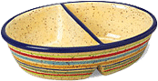 Pfaltzgraff Sedona Divided Vegetable Serving Bowl