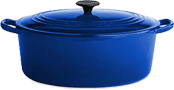 Le Creuset 7.25-qt. Enameled Dutch Oven, Cobalt Blue