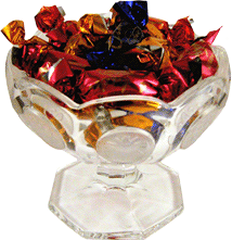 Eclairs in Bowl