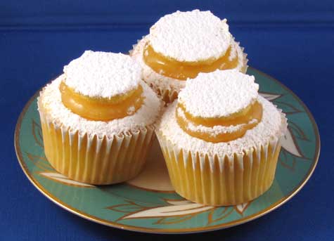 Snow-Capped Lemon Fairy Cakes