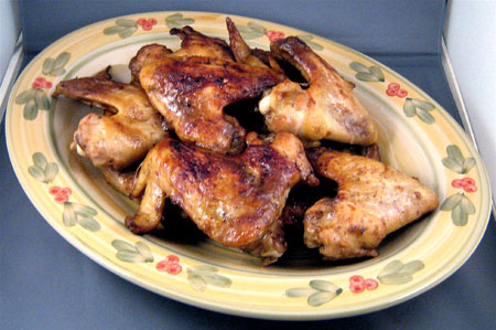 Irish Appetizer Chicken Wings with Guinness