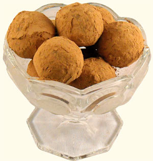 Chocolate Irish Cream Truffles