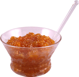 Thick Irish Orange Marmalade Dish