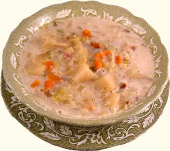 Chunky Irish Potato and Leek Soup