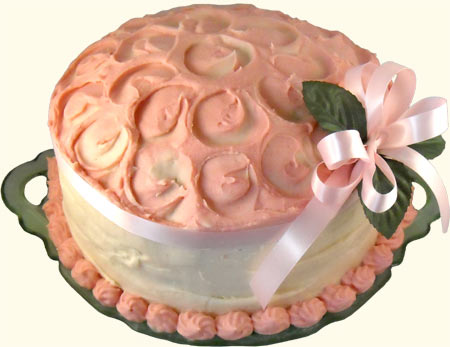 Irish Raspberry Vanilla Cake