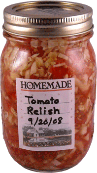 Irish Tomato Relish