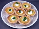 Irish Leek & Swiss Tarts