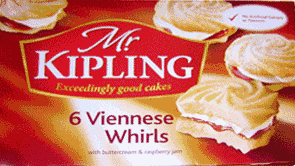 Mr Kipling Viennese Whirls 6pk