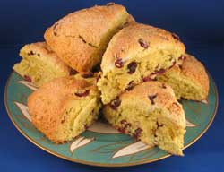 Cranberry Orange Scones