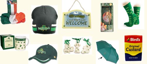 Food, Gifts and Apparel for St Patrick's Day from FoodIreland.com