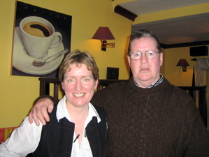 Terry with Mary Burke