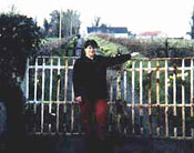 Tyna at Drumgrania Gate, Ireland