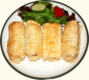 Irish Style Sausage Rolls 4 Pack