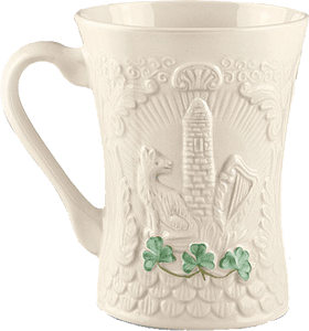 Belleek's 2007 Irish Porcelain Limited Edition 'Trademark' Mug
