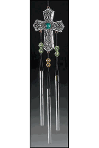 Celtic Cross Wind Chime