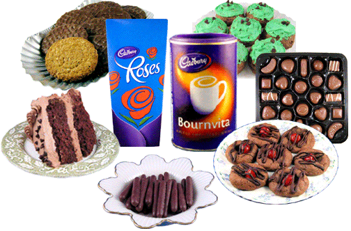 all of our Irish Chocolate products and Chocolate Recipes