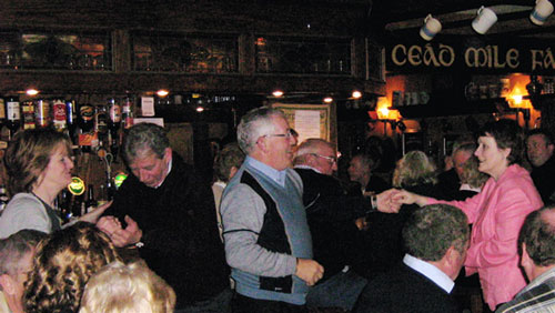 Dance Floor at O'Carolan's Pub,Mohill,Ireland