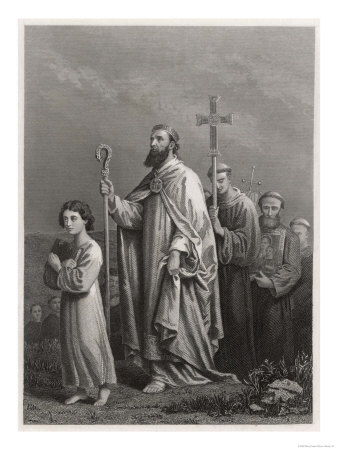 Saint Patrick Going to Tara Ireland