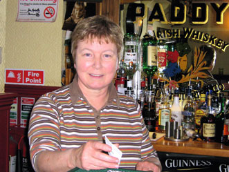 Kathleen Duffy at Mary Lynch's Pub