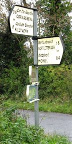 Sign Outside Gortletteragh