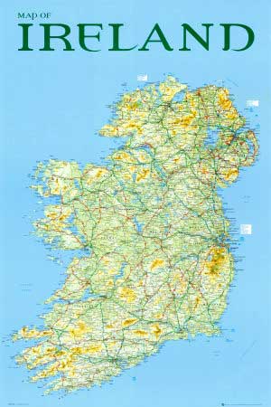 Map Of Ireland