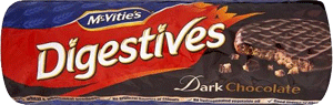 McVitie's Cafe Noir McVities Digestive Dark Chocolate