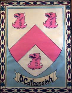 O'Cathasaigh (Casey) Family Crest