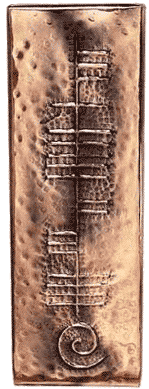 Ogham Welcome Plaque