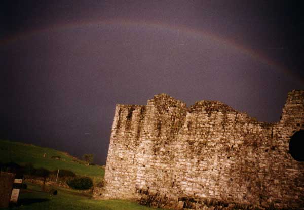 Rainbow over Trim Castle