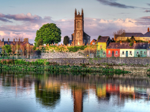 Shannon River and Limerick City