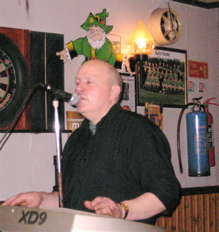 Performer at O'Carolan's Pub