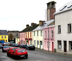 Street in Ballinamore, Ireland